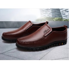 Chaussures en cuir synthétique casual pour hommes