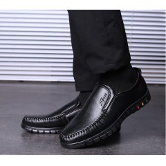 Chaussures en cuir synthétique casual pour hommes