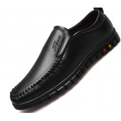 Chaussures en cuir synthétique casual pour hommes