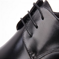 Chaussures en cuir pu à lacets pointu pour hommes pour hommes