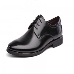 Chaussures en cuir pu à lacets pointu pour hommes pour hommes