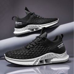Sneakers homme  en tissu moucheté
