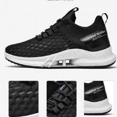 Sneakers homme  en tissu moucheté