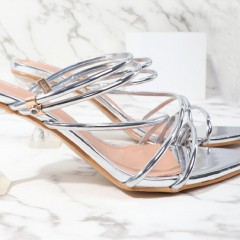 Sandales pointues à talons hauts pour femmes