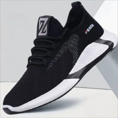 Sneakers homme  en tissu moucheté