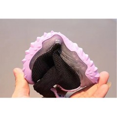 Chaussures pour enfants en  tissu moucheté avec Lumière LED