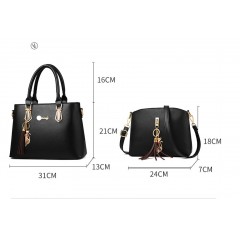 Ensemble  de deux pièces sac à main+sac à bandoulière