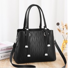 Sac à main de grande capacité pour femmes avec motif de feuilles