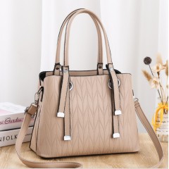Sac à main de grande capacité pour femmes avec motif de feuilles