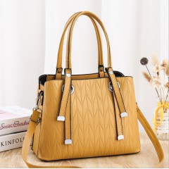 Sac à main de grande capacité pour femmes avec motif de feuilles