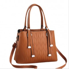Sac à main de grande capacité pour femmes avec motif de feuilles