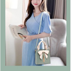 Sac à main pour femme avec nœud à deux boucles