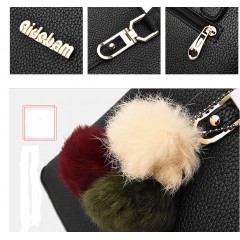 Sac à main pour femmes avec  motif litchi