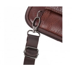 Sac à bandoulière pour homme en cuir véritable