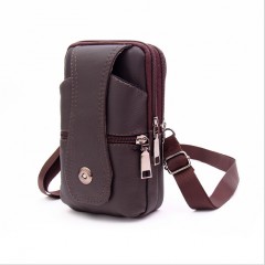 Sac à bandoulière pour homme en cuir véritable