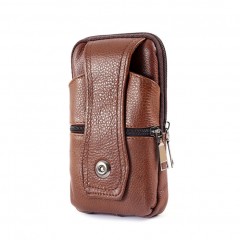 Sac à bandoulière pour homme en cuir véritable