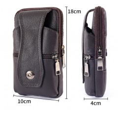 Sac à bandoulière pour homme en cuir véritable