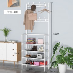 étagère de rangement avec compartiments pour vêtements et chaussures pour chambre