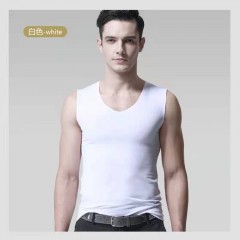 Débardeur pour homme sans trace en fibre de lait