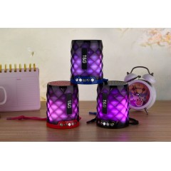 Bluetooth audio haut parleur portable avec lumières colorées