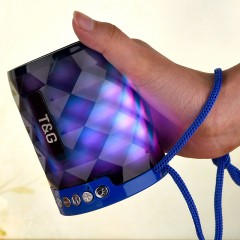 Bluetooth audio haut parleur portable avec lumières colorées
