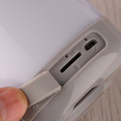Haut-parleur super bass Bluetooth Mini lumières colorées