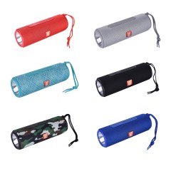 haut-parleur Bluetooth portable avec Lampe de poche LED