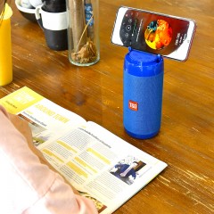mini Haut-parleur Bluetooth avec support portable intégré
