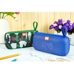 Haut-parleur Bluetooth portable à horloge lumineuse et numérique