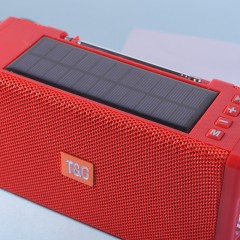 Bluetooth haut-parleur solaire rechargeable portable