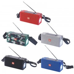 Bluetooth haut-parleur solaire rechargeable portable