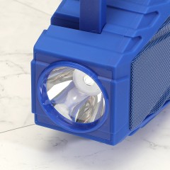 Haut-parleur Bluetooth portable style de radio avec lumière
