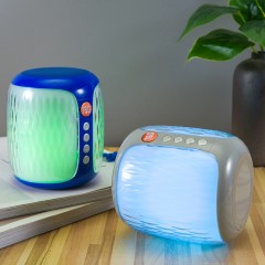 Mini enceinte bluetooth avec lumières colorées