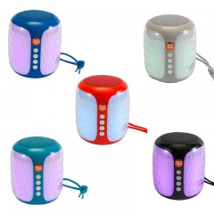 Mini enceinte bluetooth avec lumières colorées