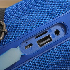 Haut-parleur bluetooth portable avec lumière Led