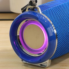 Haut-parleur bluetooth portable avec lumière Led