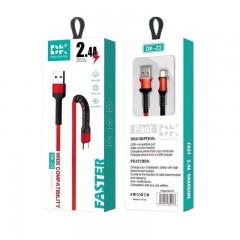 Câble de données  usb 1M 2.4A