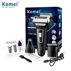 Rasoir électrique KEMEI rechargeable