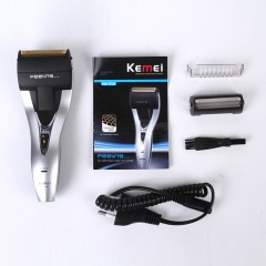 Rasoir électrique rechargeable  KEMEI à mouvement alternatif