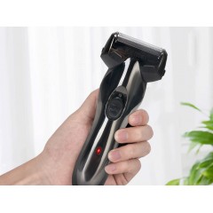 Rasoir USB rechargeable et lavable KEMEI