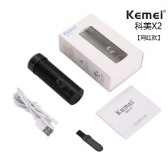 Rasoir électrique KEMEI avec tête lavable