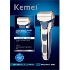 Rasoir KEMEI rechargeable avec Lame en acier inoxydable amovible