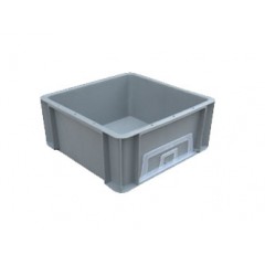 Récipient en  plastique gris