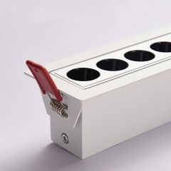 Lampe de grille LED encastrée pour maison