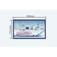 Téléviseur à écran tactile 122 pouces  système windows