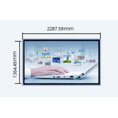 Télévision à écran tactile 131 pouces  système windows