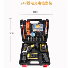Perceuse électrique avec kit batterie lithium de 24V
