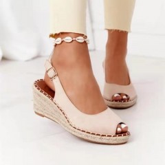 Sandales pour femmes semelle en lin