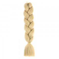 Mèches de Tresse fibre  synthétique avec couleur unie simple