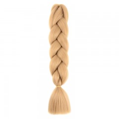 Mèches de Tresse fibre  synthétique avec couleur unie simple